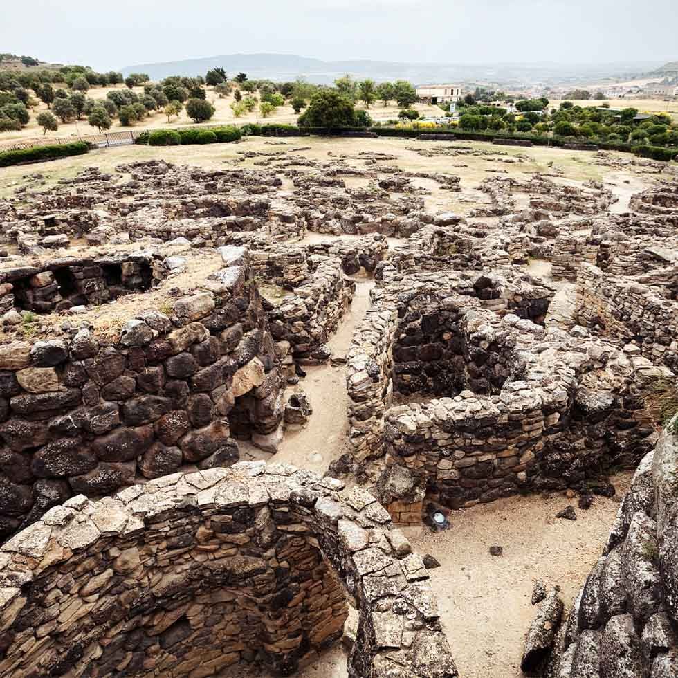 Nuraghe at Barumini museum near Falkensteiner Hotels