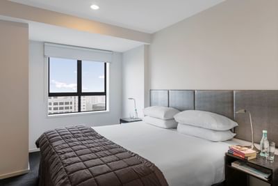 Bedroom of 1 Bedroom Superior Apartment at Nesuto Hotels