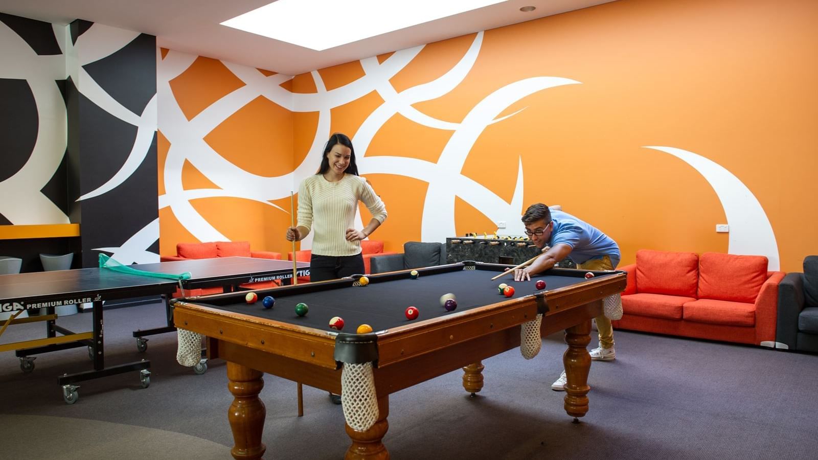 UniLodge @ ANU – Kinloch Lodge_Ground Floor Common Room ANU Accommodation