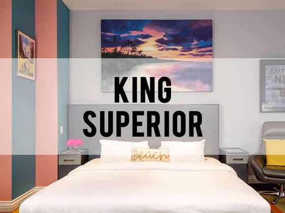 King Superior Room category header at Retro Suites Hotel
