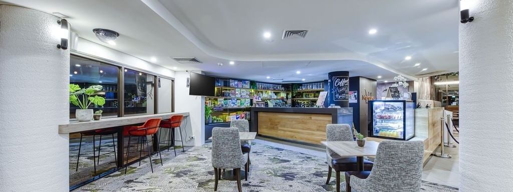 Interior of the Lobby Bar at Mercure Penrith Hotel