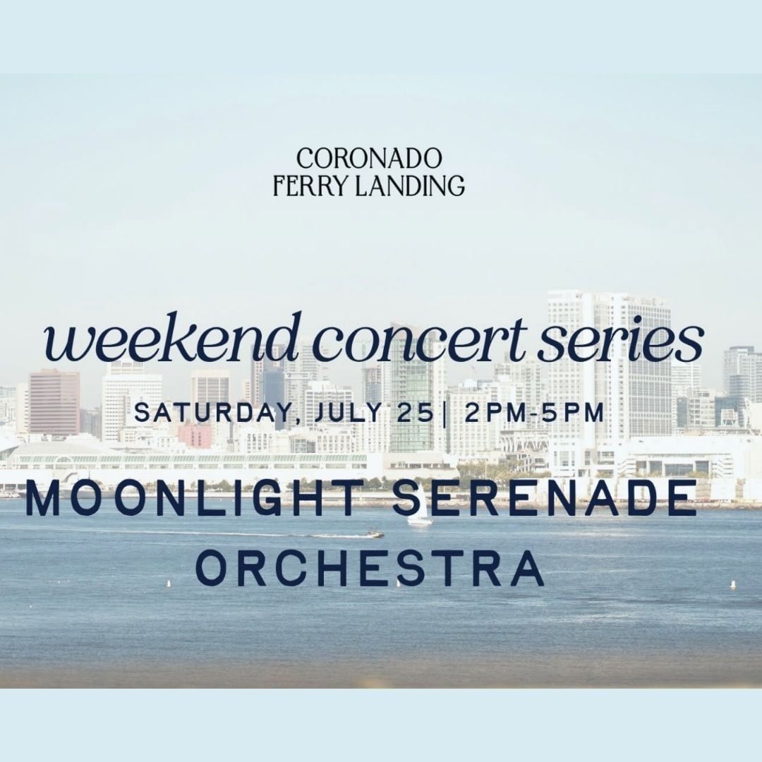 Coronado Weekend Concert Series Presents: Moonlight Serenade Orchestra  | Things to do | El Cordova Hotel