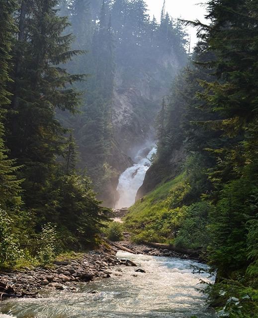 Bear Creek Falls, Glacier National Park