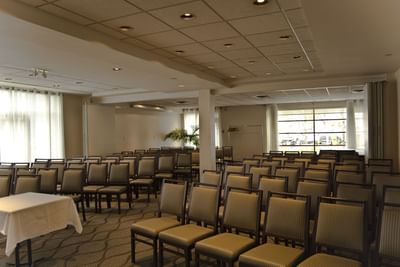 Bridge room with theater style at Granville Island Hotel