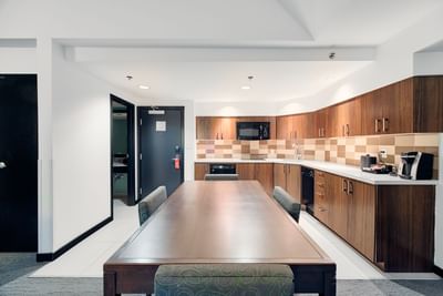 Dining area in Two-Bedroom Suite at Aava Whistler Hotel
