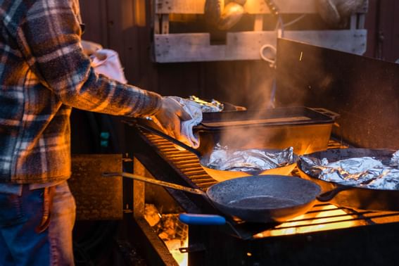 Cooking in Culinary Adventures at Alderbrook Resort & Spa
