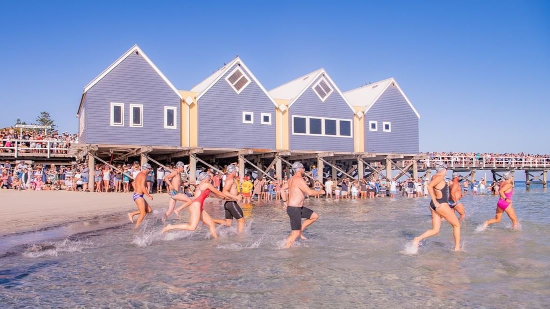 Busselton Jetty Swim near Pullman Bunker Bay Resort