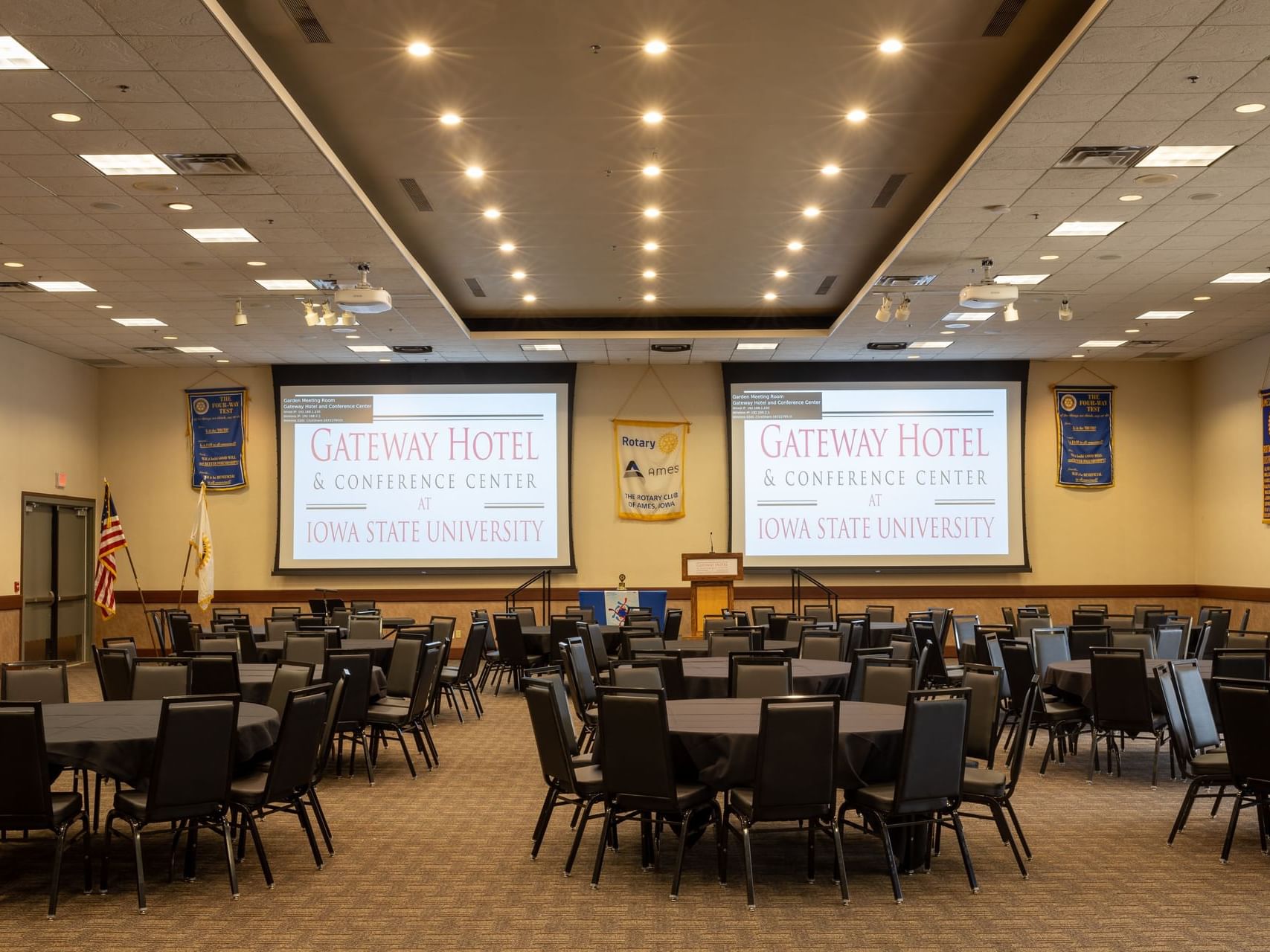 Banquets in Garden Room, The Gateway Hotel & Conference Center