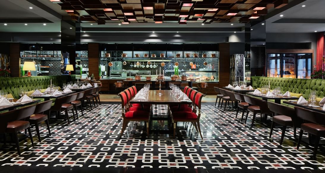 Dining area of Beef Grill Club By Hasir at Titanic Gendarmenmarkt Berlin