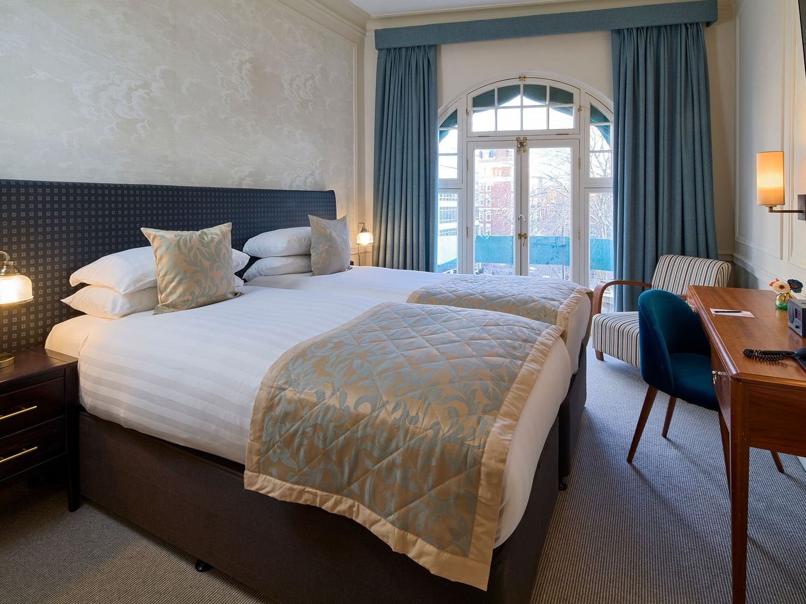 Twin Bedroom in Sloane Square Hotel 