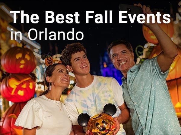 The Best Fall Events in Orlando poster used at Lake Buena Vista Resort Village & Spa