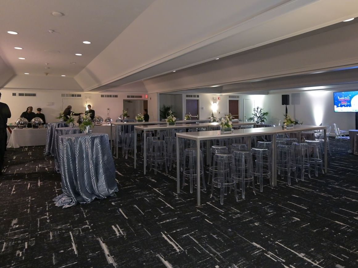 Interior of Solstice Ballroom at The Exchange Hotel