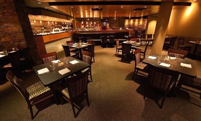 Seating in restaurant