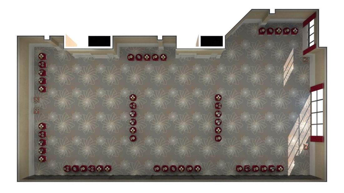 Masters Ballroom cocktail capacity at Mercure Gold Coast Resort