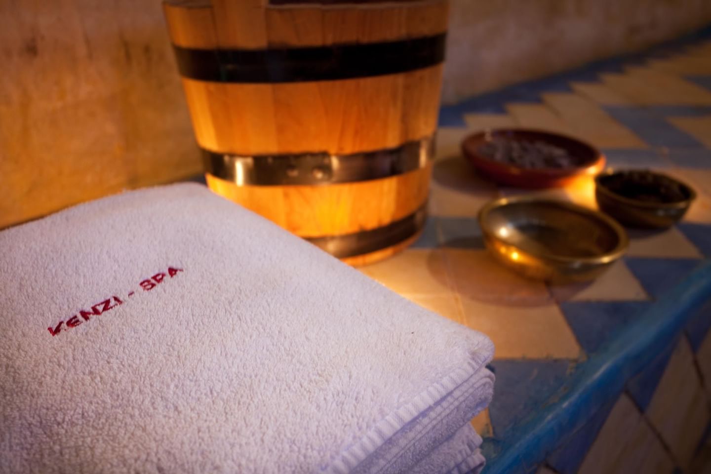 Spa at Kenzi Azghor Hotel in Ouarzazate, Morocco