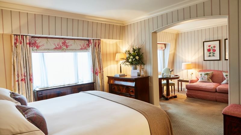 Interior of the Capital Junior Suite at Capital Hotel