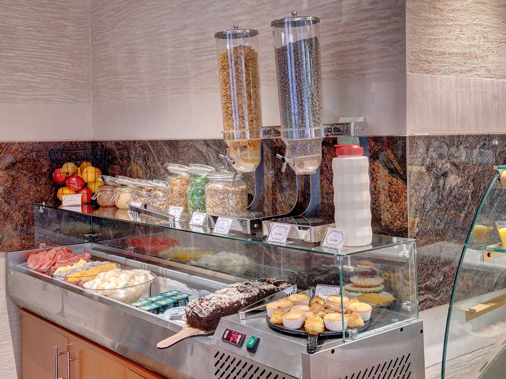 Buffet at Suha JBR Hotel Apartments