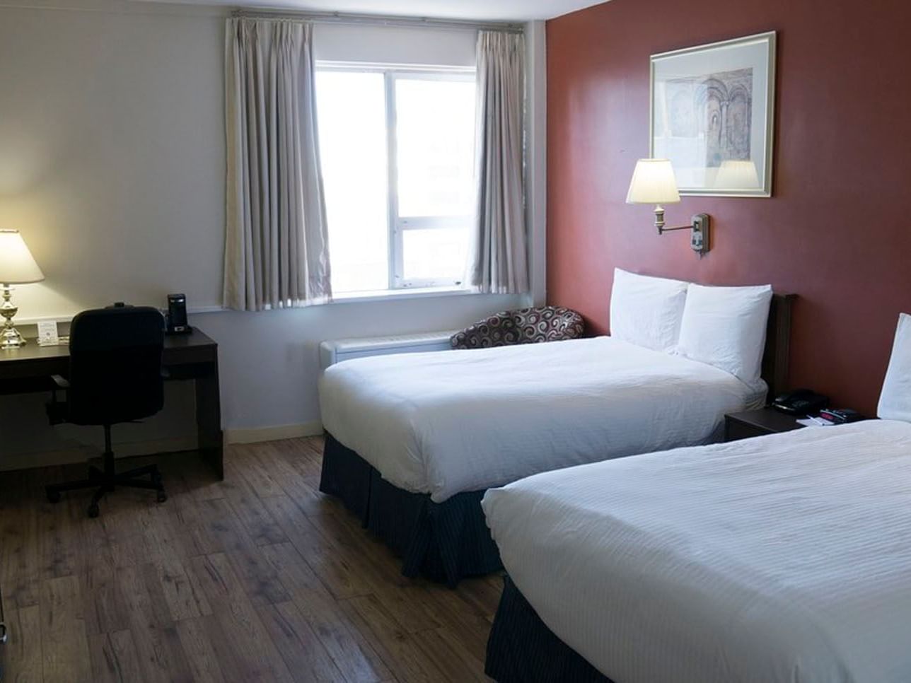 View of Deluxe Non-smoking Double Beds at The Marlborough Hotel
