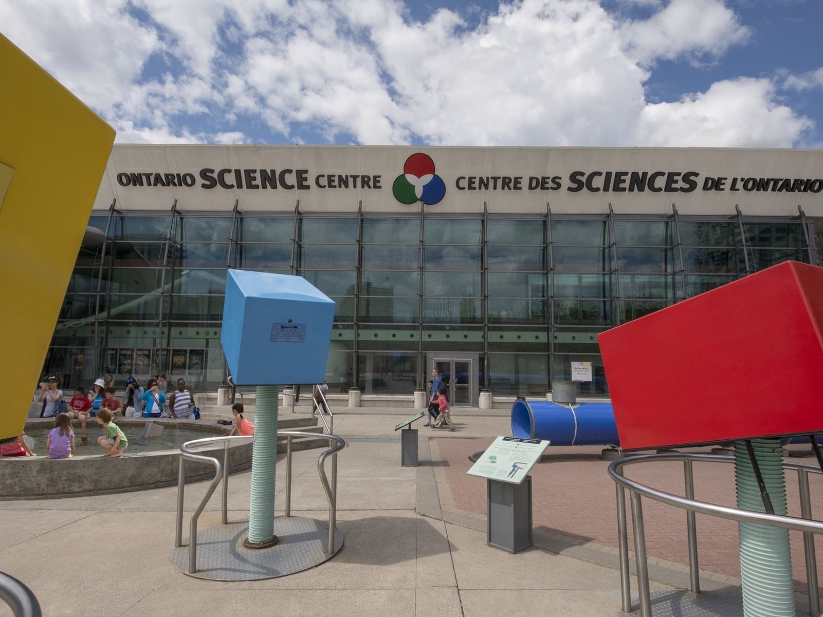 Front of the Ontario Science Centre