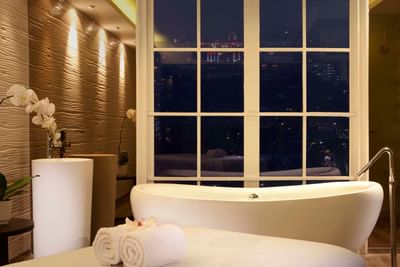 Spa at Hotel Gran Mahakam in Jakarta, Indonesia