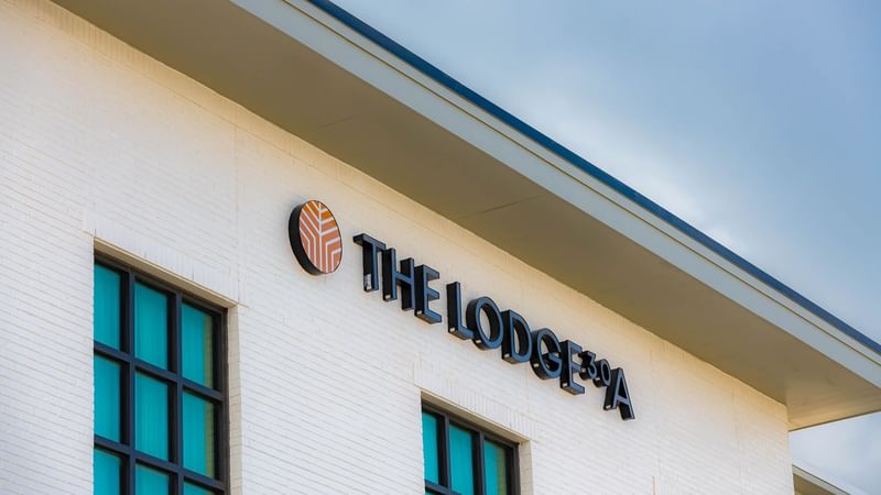 The Lodge 30A- Front Exterior Sign