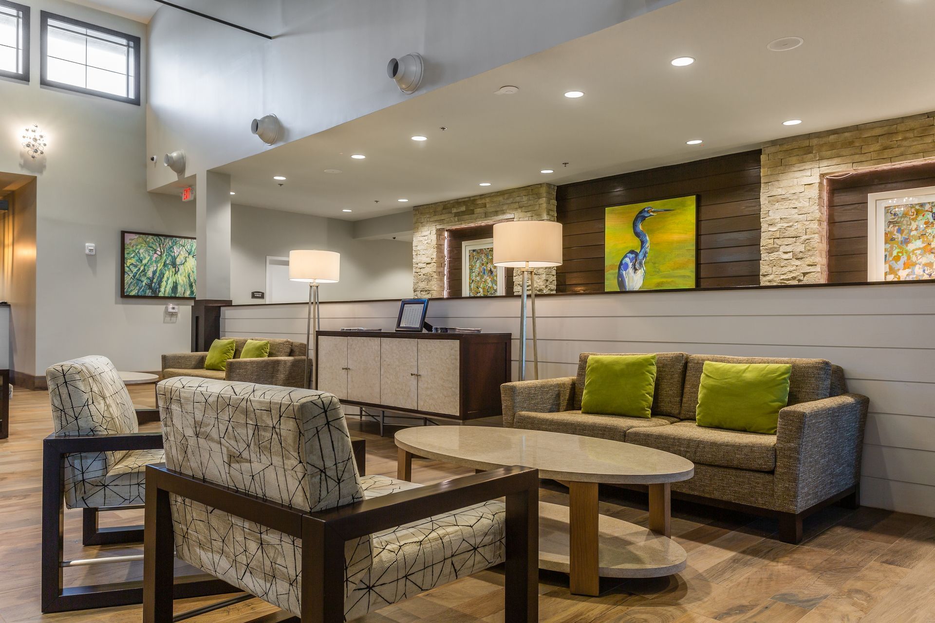 Lobby area at Mystic Dunes Resort