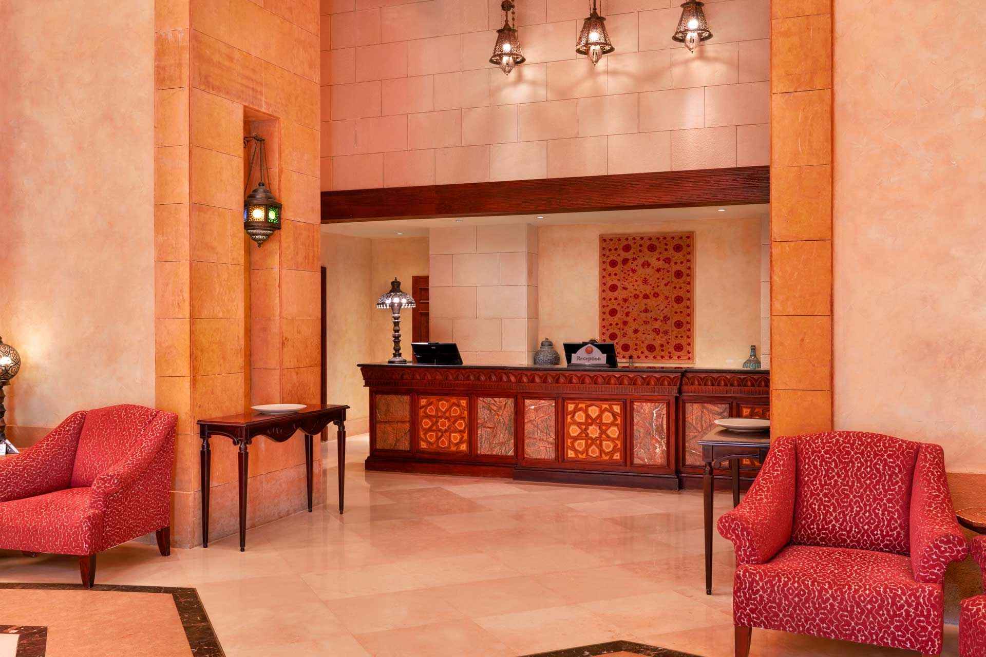 Lobby at Pickalbatros Palace Hotel in Port Ghalib