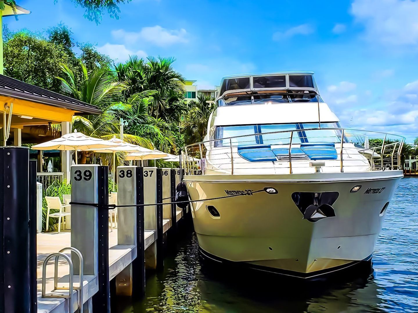 docked boat