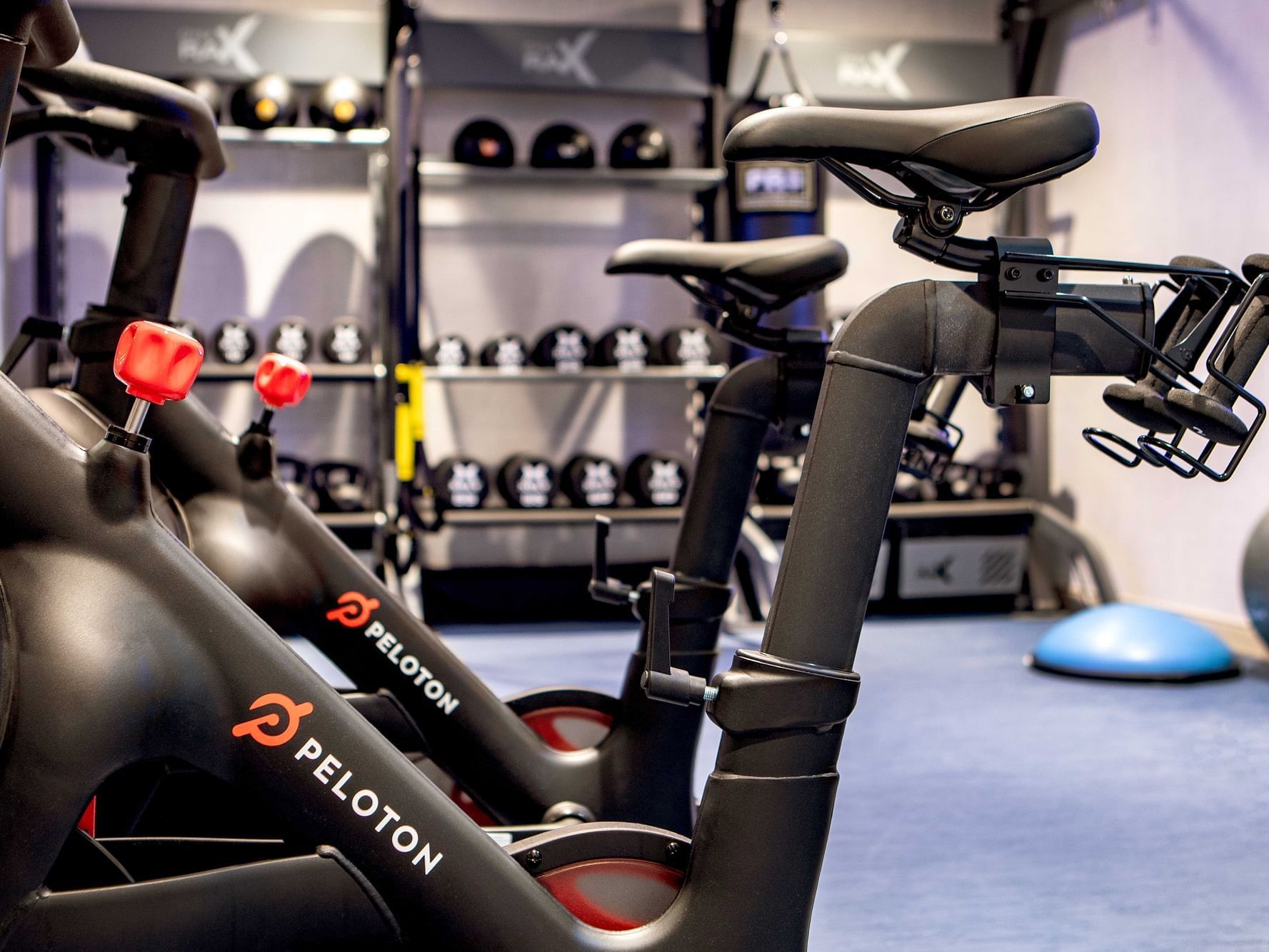 The Artisan Hotel Fitness Center Peloton Bikes
