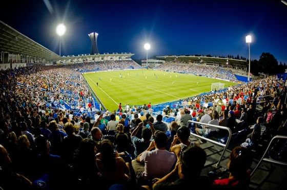 Montreal Impact soccer pitch.