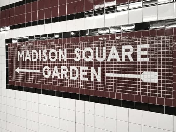 Madison Square Garden in NYC easily accessible via Subway