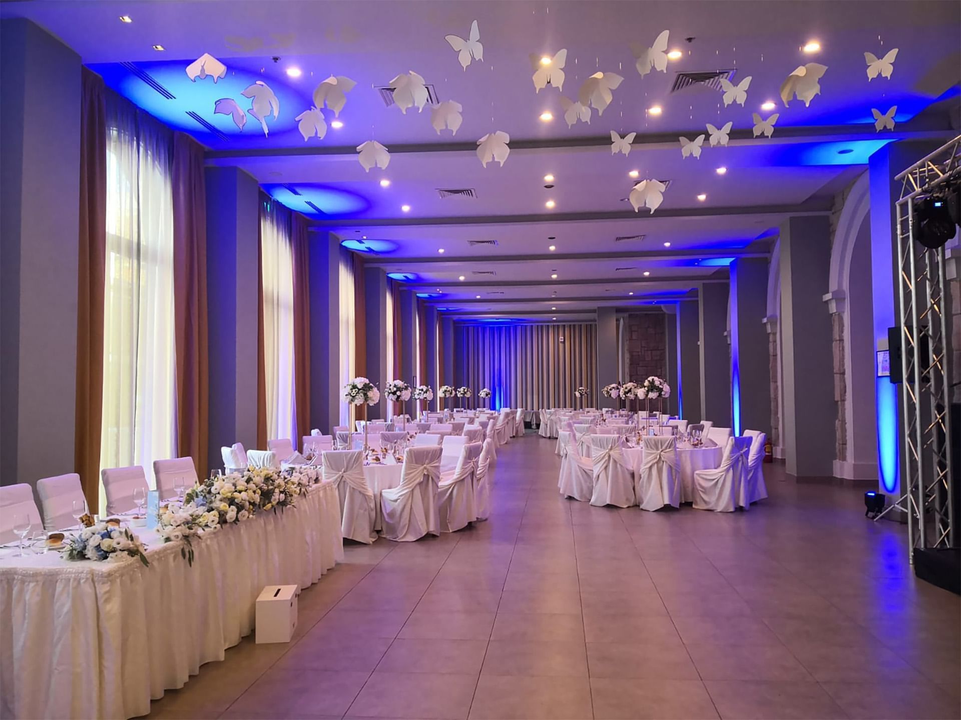 Ballroom at IAKI Conference & Spa Hotel in Mamaia