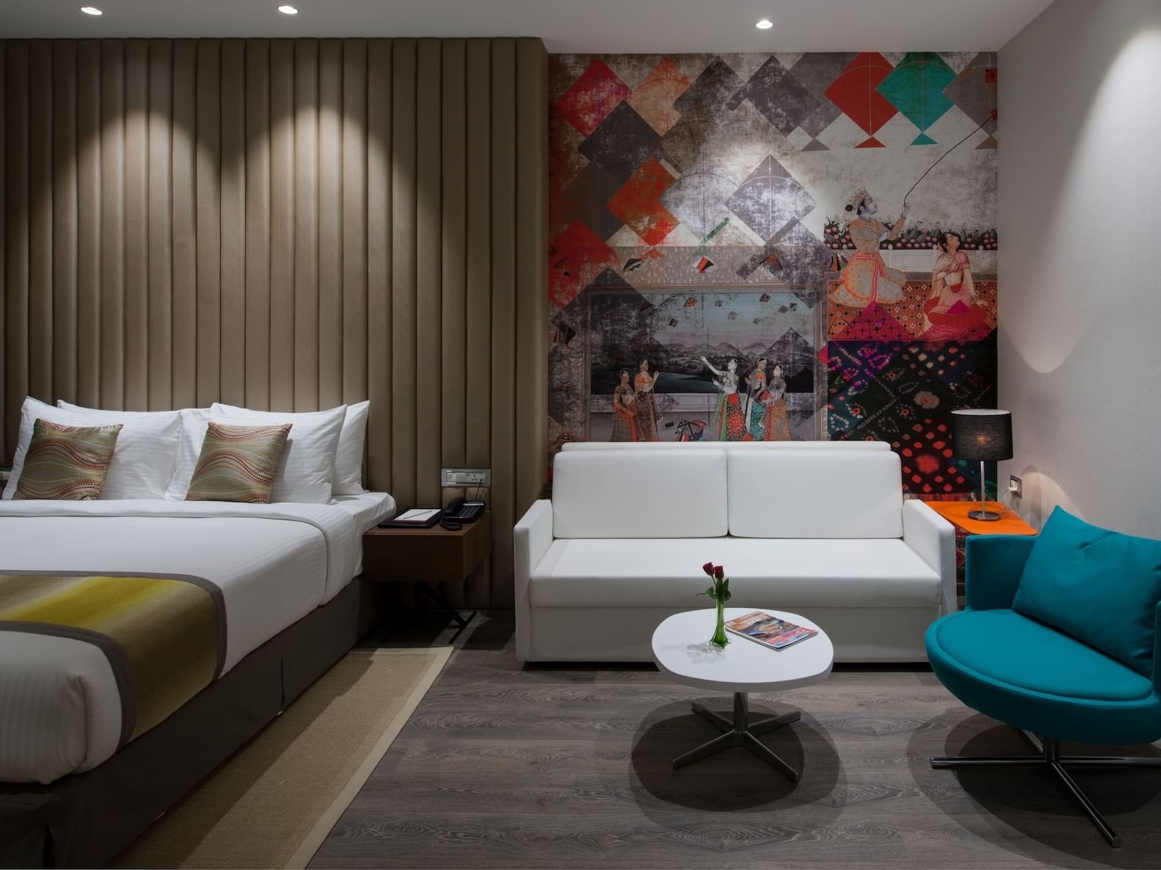 Interior of Studio King Room at Eastin Hotels