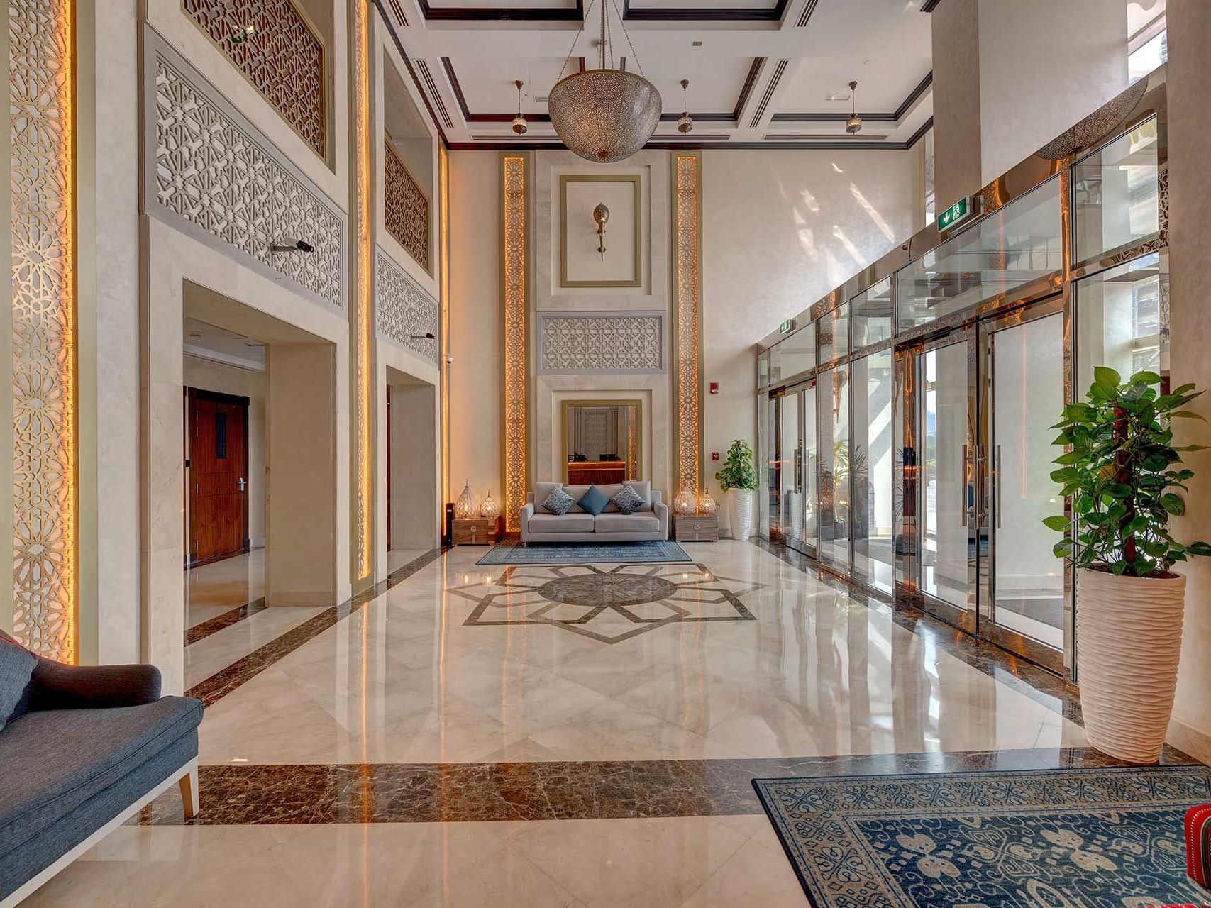 الردهات في سها بارك للشقق الفندقية