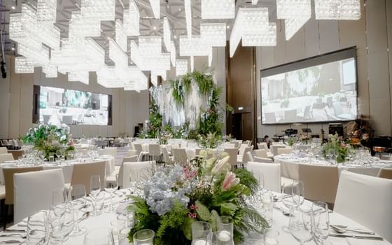 Elegant conference venue at Chatrium Hotels & Residences