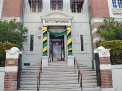Exterior of Institute of Jamaica near Courtleigh Hotel & Suites