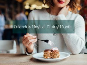Orlando's Magical Dining Month poster, Rosen Inn International