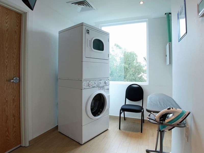 Washing machine & a Clothes iron, Laundry room, One Hotels