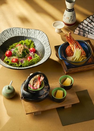 Kyoto cuisine & tea served at Hanoi Daewoo Hotel