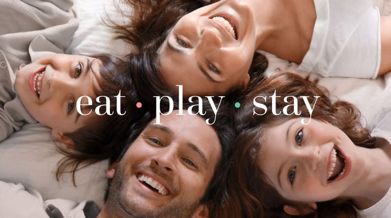 Eat Play Stay offer poster at Sunway Hotel Pyramid