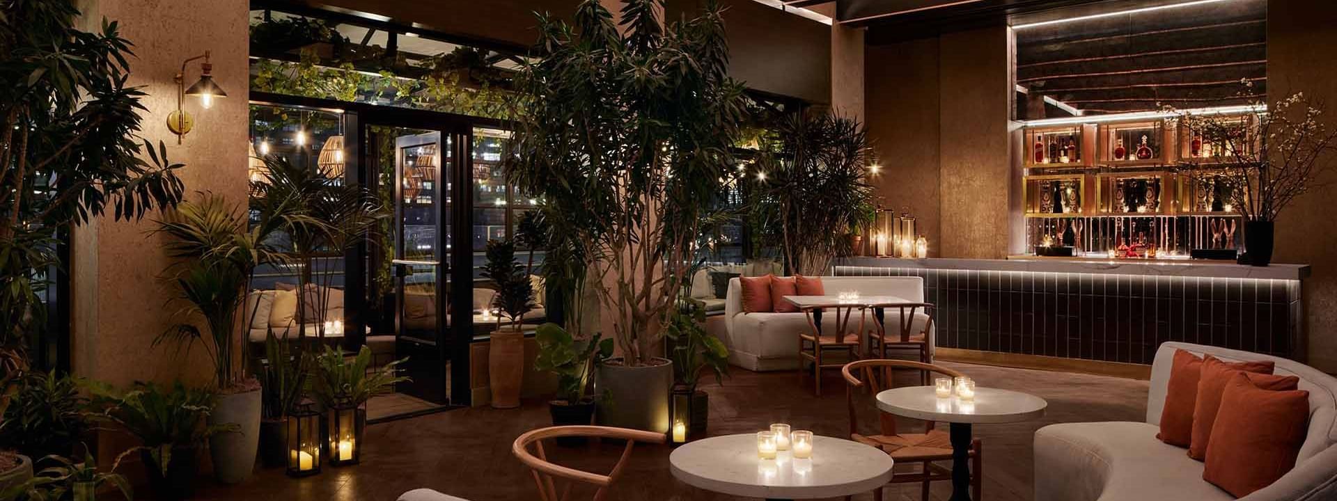 Event space in Gansevoort Rooftop at Gansevoort Meatpacking NYC