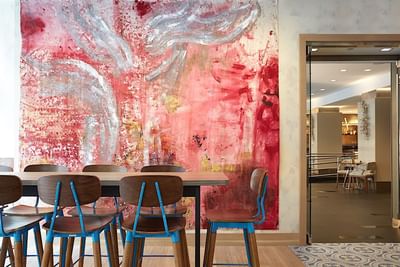 Communal Table of George Howell Coffee at The Godfrey Hotel