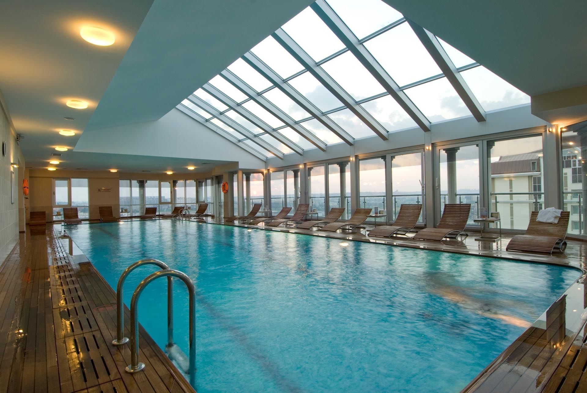 Indoor Swimming Pool at WOW Istanbul Hotel