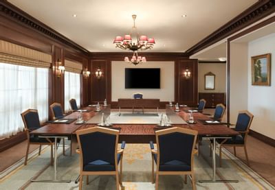 front view of the club meeting room at Al Aziziyah Boutique Hote