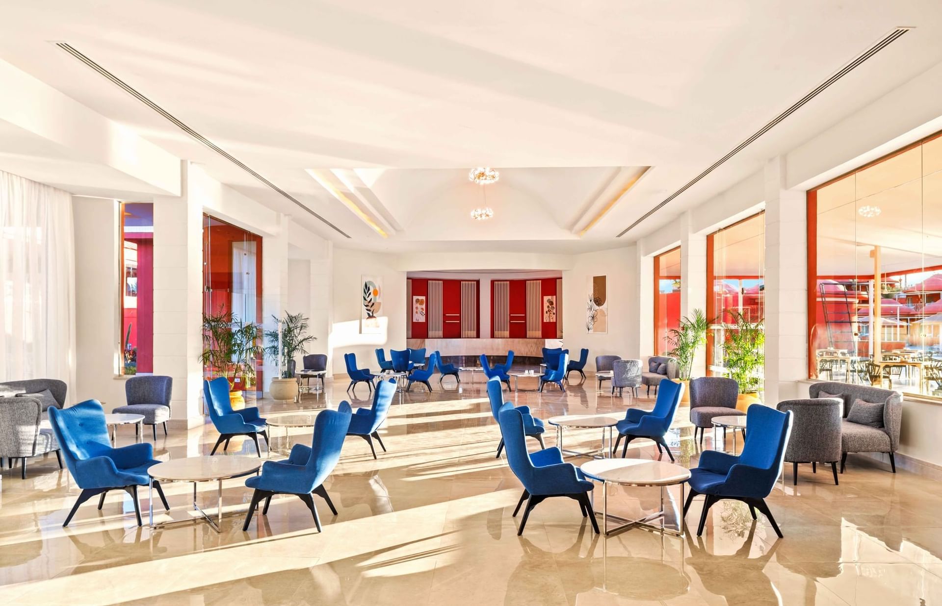 Lobby at Pickalbatros Laguna Club Resort in Sharm El Sheikh