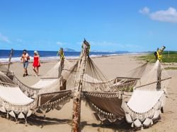 People in Stone Island near Viaggio Resort Mazatlan