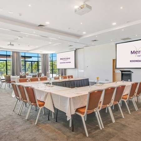 Meeting hall for large work event in Wyong