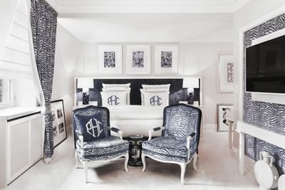 King Premium Plus Living Area at Patrick Hellman Schlosshotel