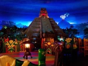 Inside EPCOT Mexico