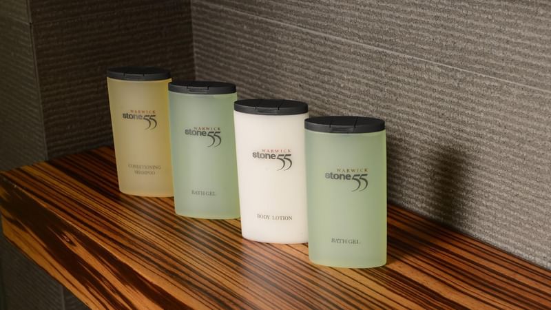 Junior Suite Bath Amenities served at Warwick Stone 55 - Beirut